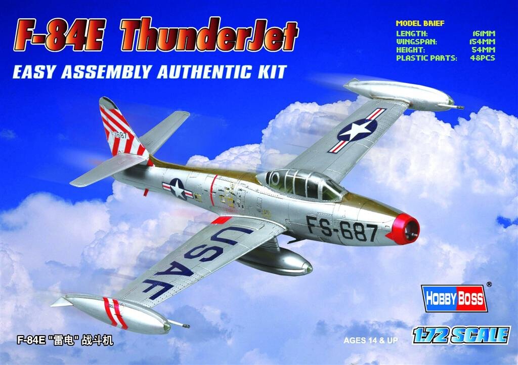 Hobby Boss - F-84E Thunderjet 1:72