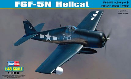 Hobby Boss - F6F-5N Hellcat 1:48