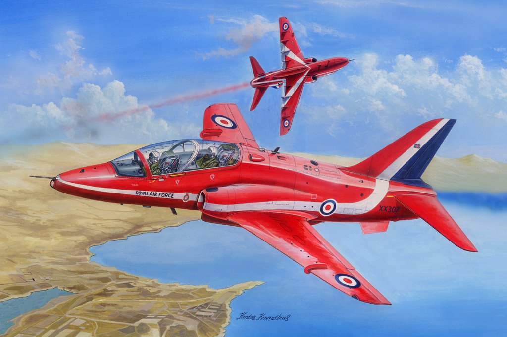 Hobby Boss - Raf Red Arrows Hawk T Mk.1 :48