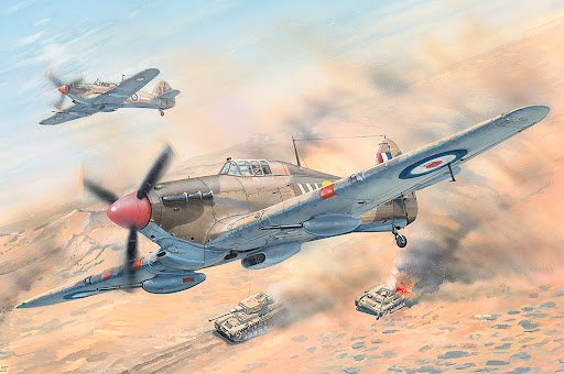Hobby Boss - Hurricane Mk.II D Tropical 1:48