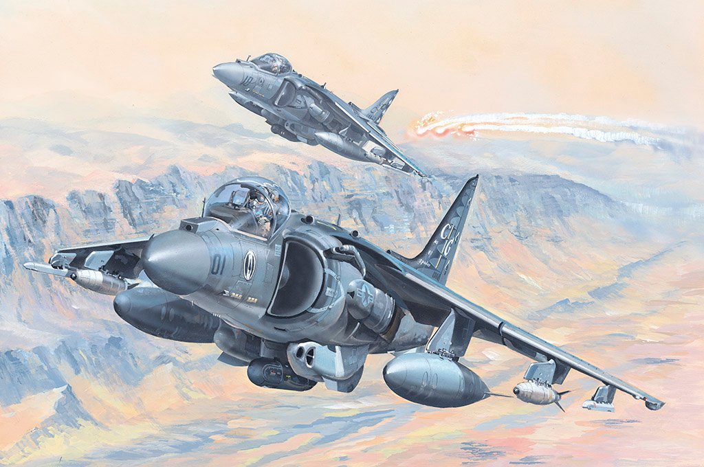 Hobby Boss - Av-8B Harrier Ii 1:18