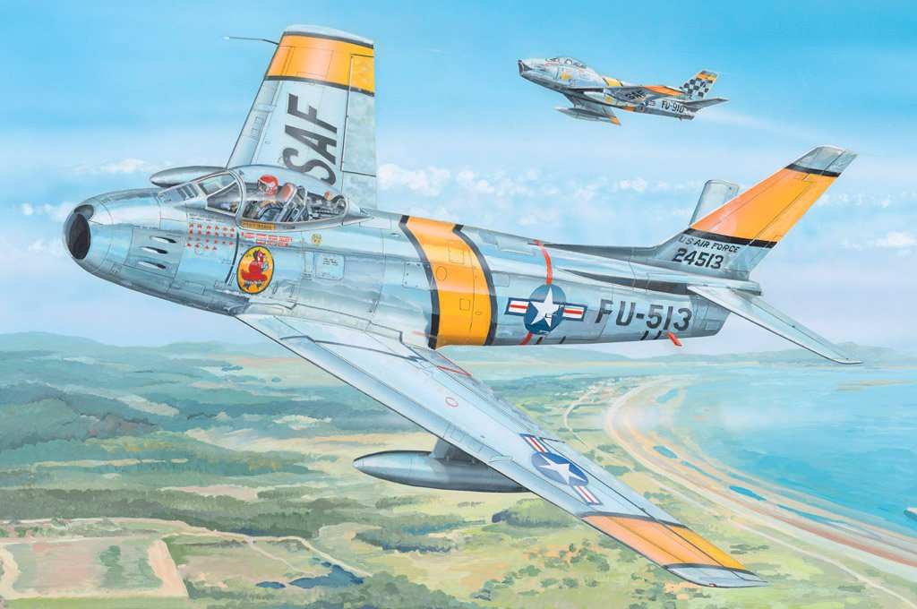 Hobby Boss - F-86F-30 Sabre 1:18