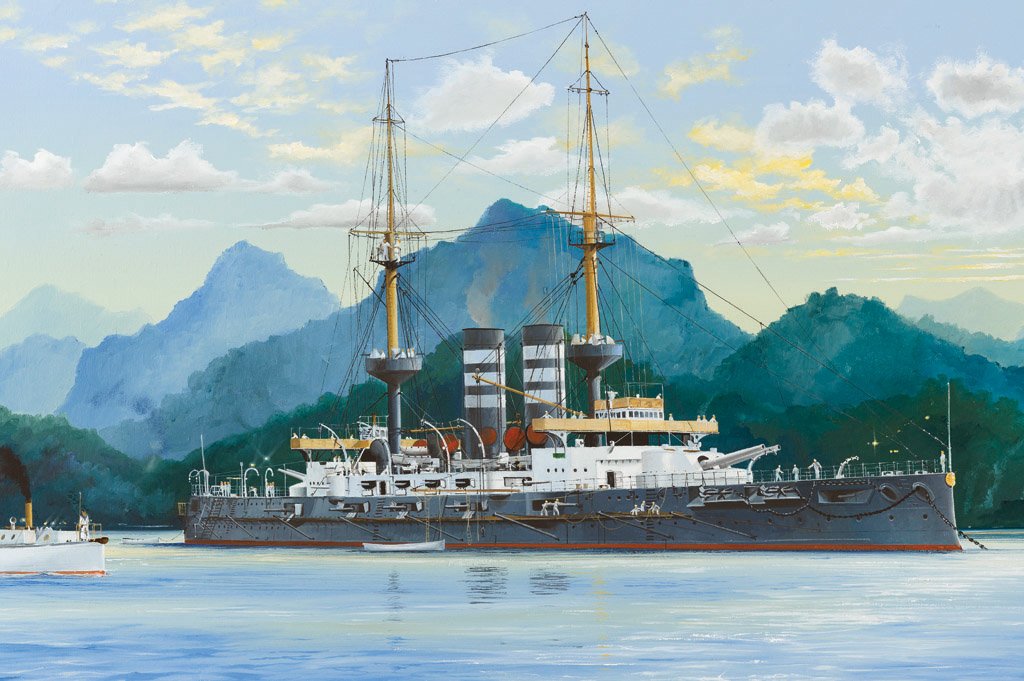 Hobby Boss - Japanese Battleship Mikasa:200
