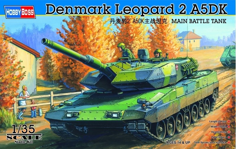 Hobby Boss - Leopard 2A5Dk Danish Tank 1:35