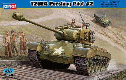 Hobby Boss - T26E4 Pershing W/pilot #2 1:35