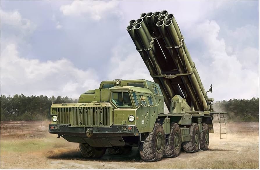 Hobby Boss - Russian 9A52-2 Smerch-M MLRS 1:35