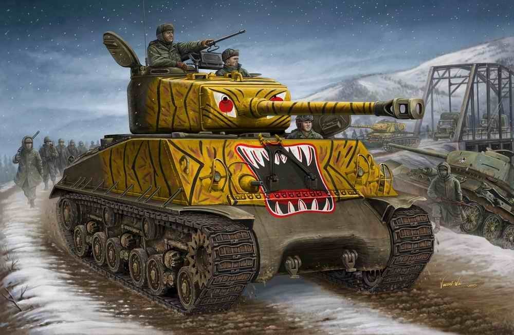 Hobby Boss - M4A3E8 Sherman Korea 1:48