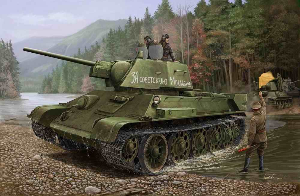 Hobby Boss - T-34/76 Russian Model 43 1:48