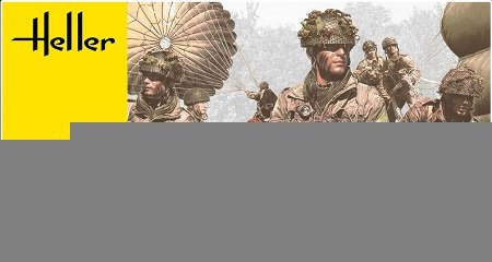 Heller - British WW2 paratroopers 1:72