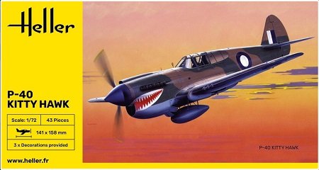 Heller - P-40E Kittyhawk 1:72
