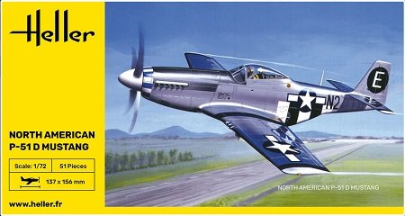 Heller - P-51D MUSTANG 1:72