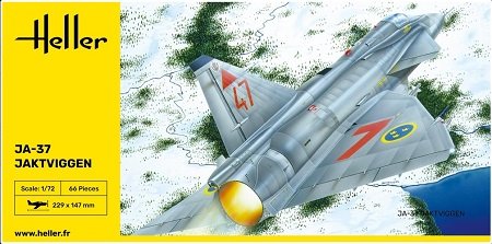 Heller - JA 37 JAKTVIGGEN 1:72 ##