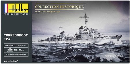 Heller - TORPEDO BOAT T23 1943 1:400