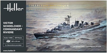 Heller - Victor Schoelcher ship 1:400