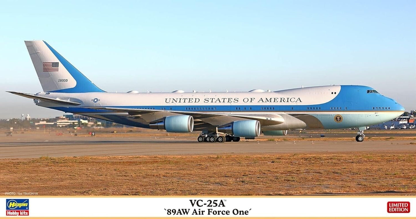 Hasegawa - VC-25A 89AW Air Force One 1:200