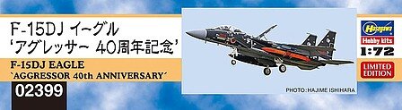 Hasegawa - F-15DJ Eagle Agressor 40th Anniv. 1:72
