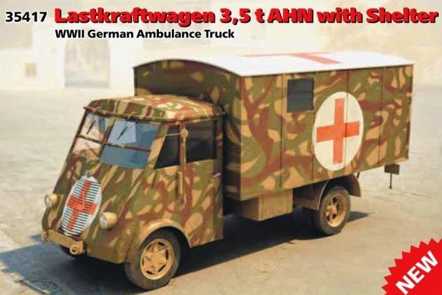 ICM - German Lastkraft. Ambul 1:35