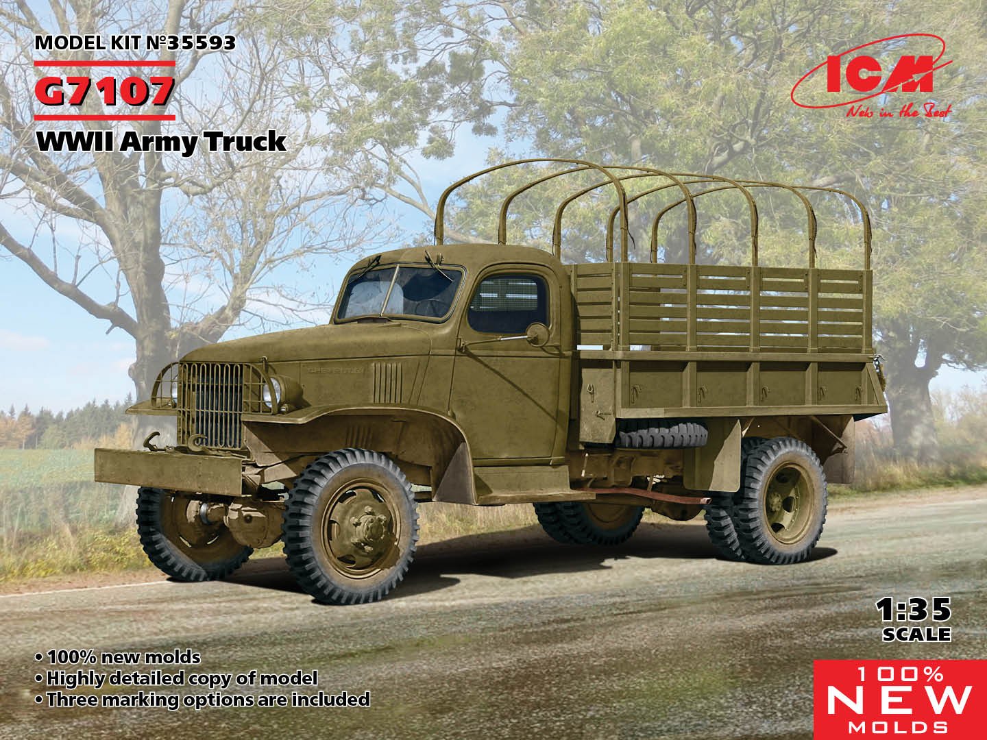 ICM - WWII G7107 Army Truck 1:35