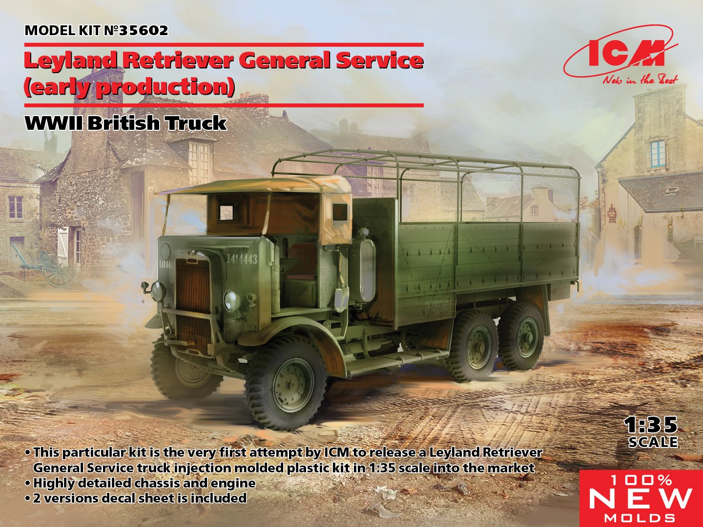 ICM - WWII British Leyland Retreiver Gen 1:35