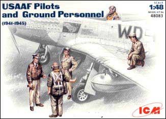 ICM - USAAF PILOTS & GROUND CREW 1941-45 1:48