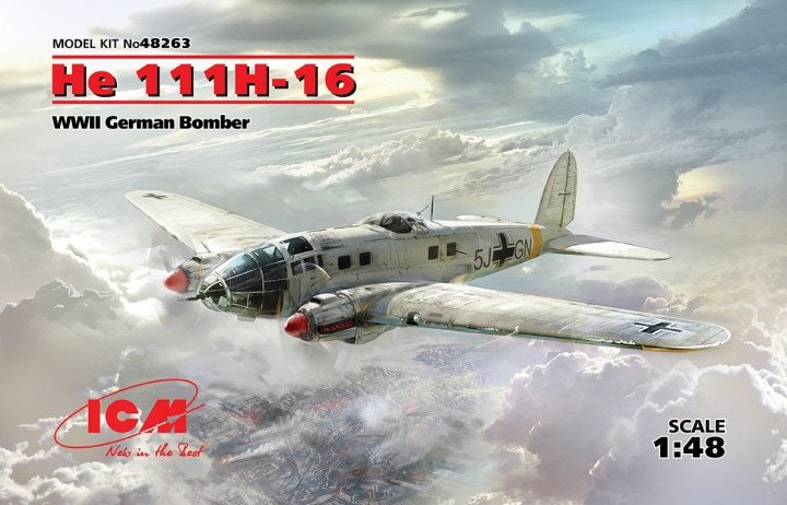 ICM - WWII German He111H16 Bomber 1:48