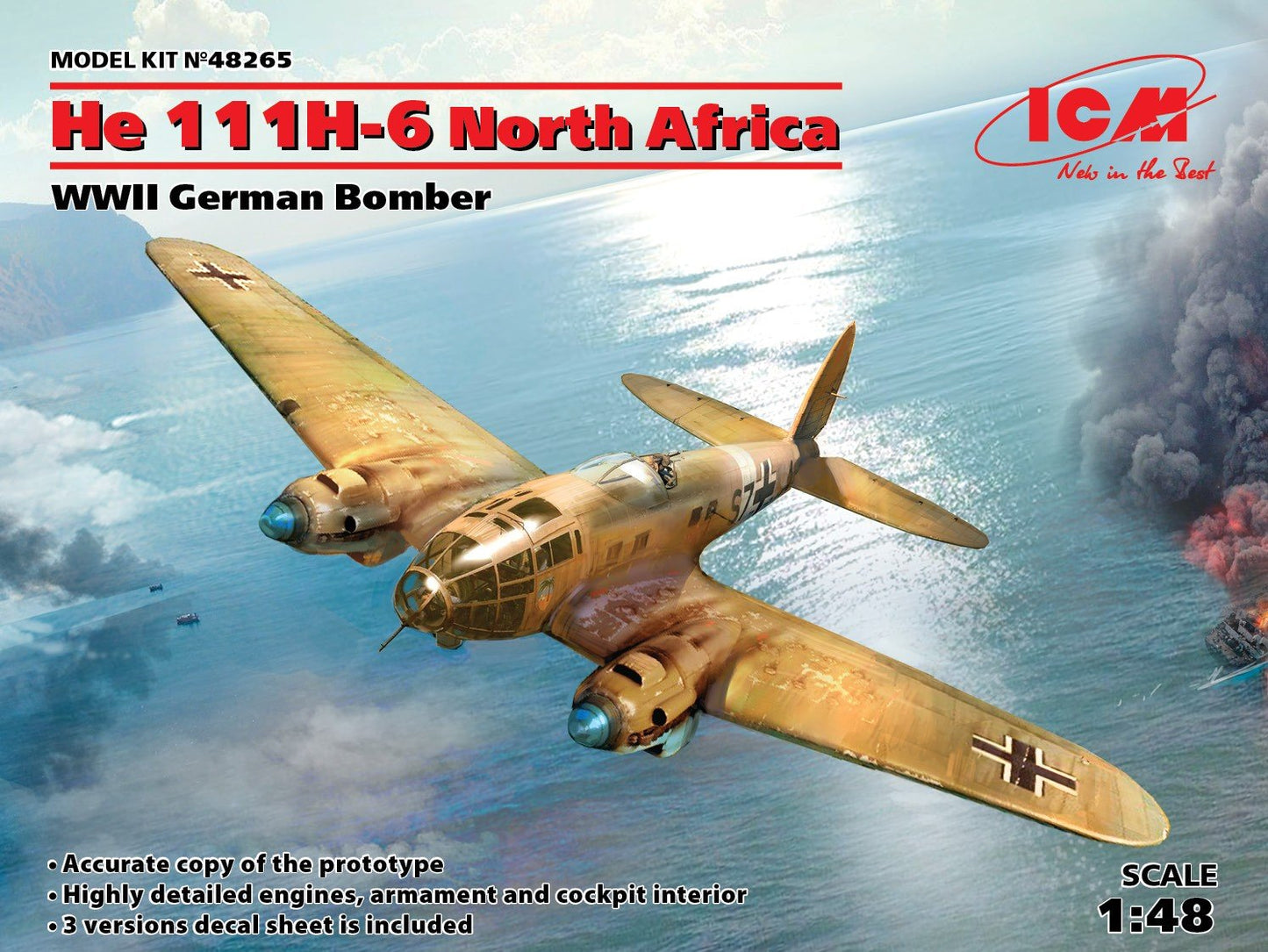 ICM - He111H-6 North Africa 1:48