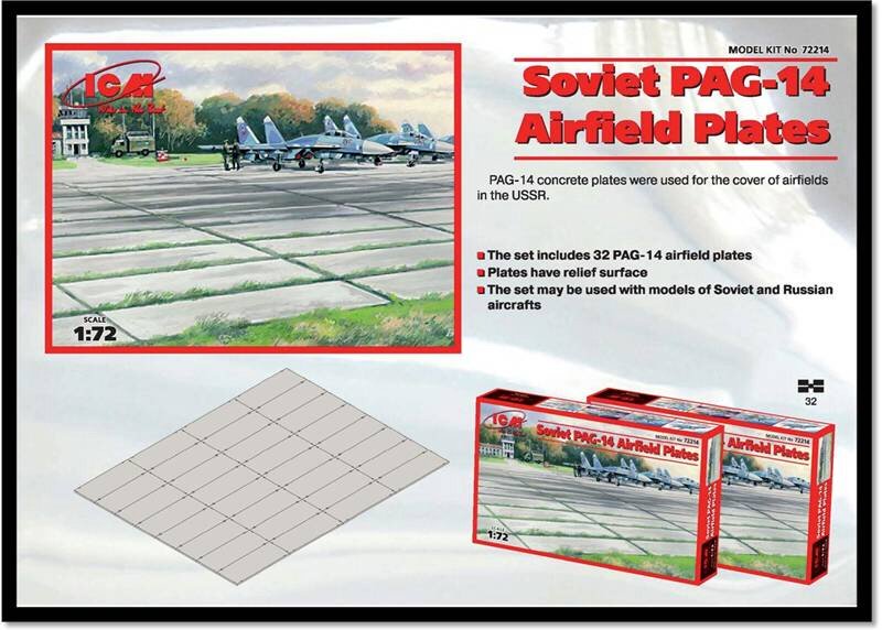 ICM - SOVIET PAG-14 AIRFIELD PLATES