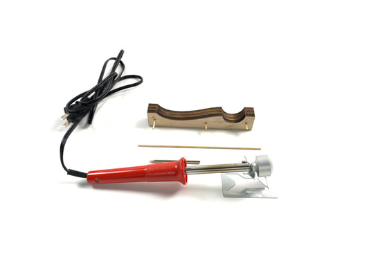 Electric plank bender for wooden ship models with wooden shaping jig