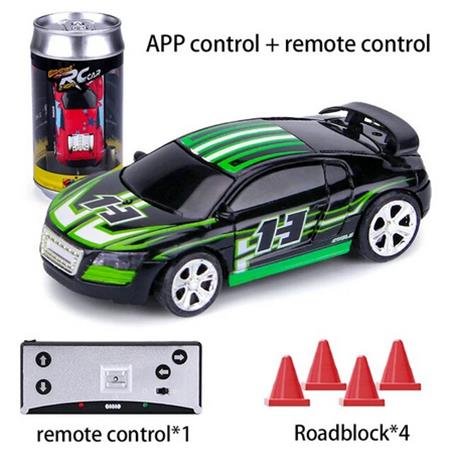 Imex - 1:58 Can R/C Black + Green 2.4g