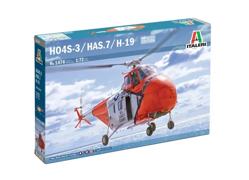 Italeri - Sikorsky HO4S-3/HAS.7/H-19 1:72