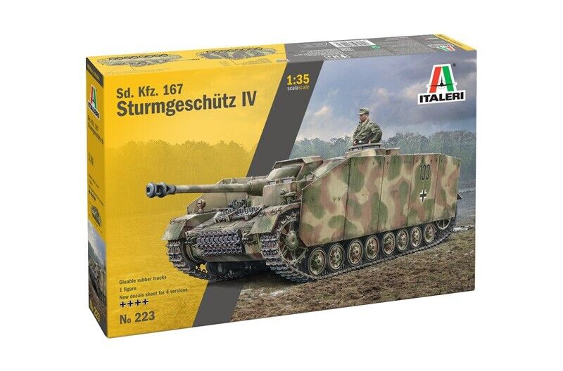 Italeri - 1:35 Sd. Ktz. 167 Sturmgeschütz IV