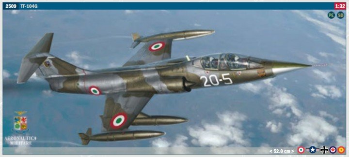 Italeri - TF104G Starfighter Aircraft:32