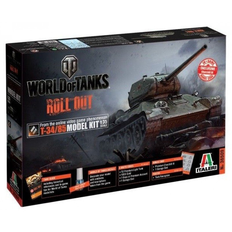 Italeri - World of Tanks:T-34/85 1:35