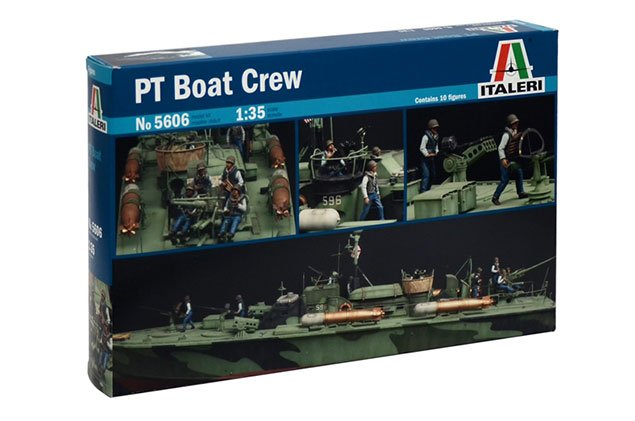 Italeri - PT Boat Crew(10)1:35