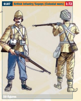 Italeri - British Inf & Sepoys Soldrs:72
