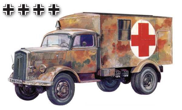 Italeri - Kfz 305 Ambulance 1:72