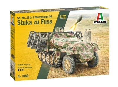Italeri - sd.Kfz.251/1 Stuka Zu Fuss 1:72