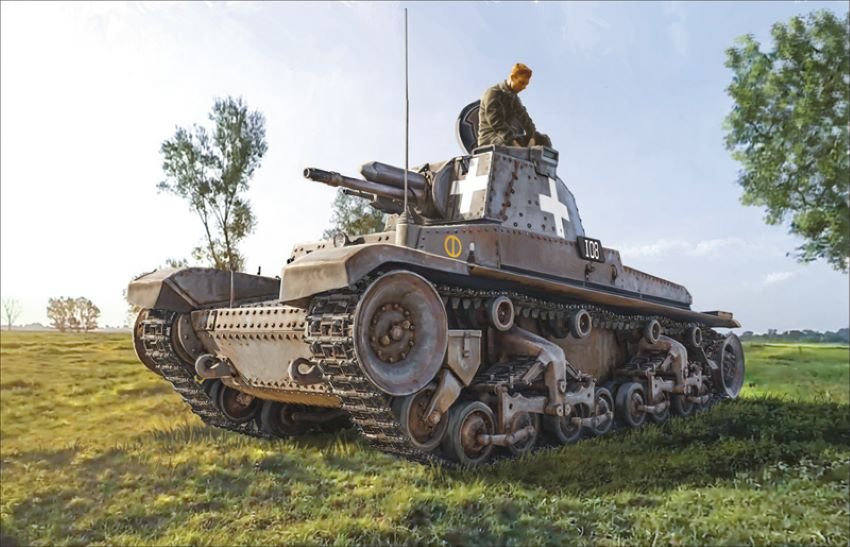 Italeri - Panzerkampfwagen 35t 1:72