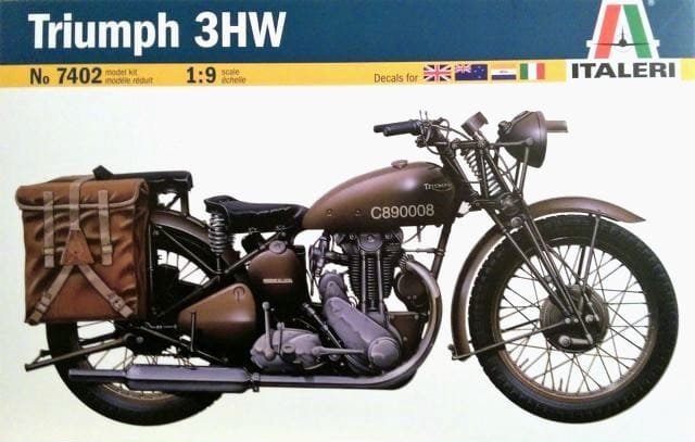 Italeri - WWII Triumph 3WH Military MC:9