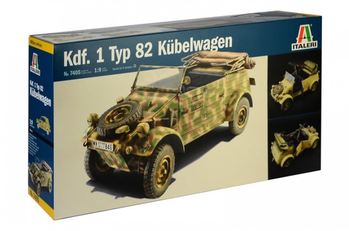 Italeri - KDF.1 TYP 82 Kubelwagen