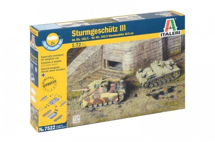 Italeri - Sturmgeschutz III SD KFZ.142