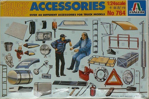 Italeri - Truck Shop Accessories 1:24