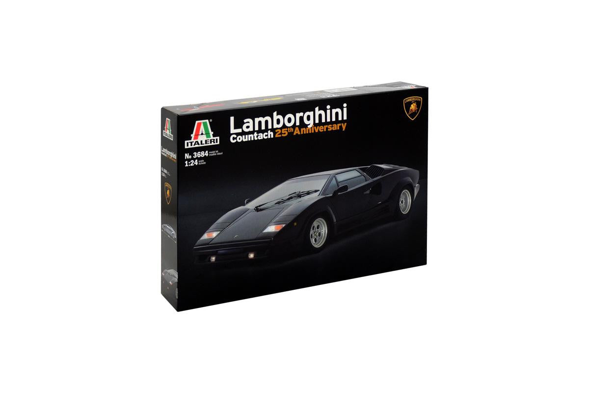 Italeri - LAMBORGHINI COUNTACH 25TH ANNIVERSARY 1/24 Scale