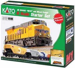 Kato - N Ess44Ac Gevo BNSF Frt Train Set w/PP