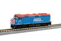 Kato - N F40PH Chicago Metra 157