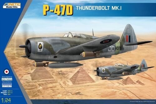 Kinetic - P-47D Thunderbolt Razorback RAF 1:24