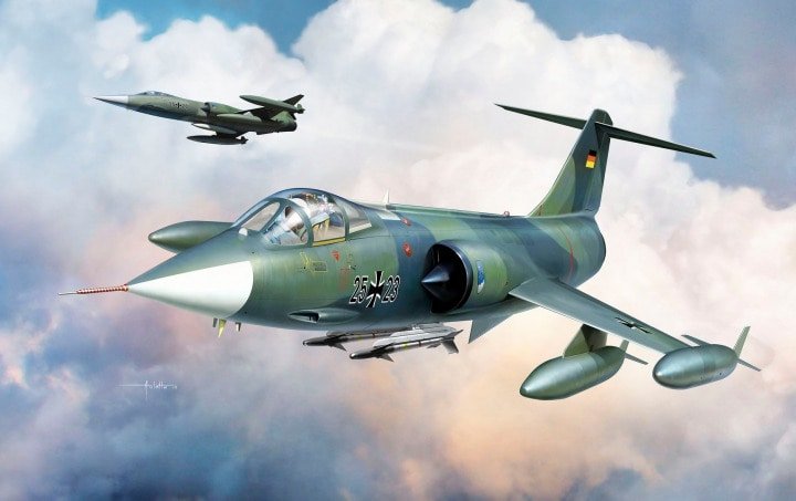 Kinetic - F-104G Starfighter 1:48 Gold Series