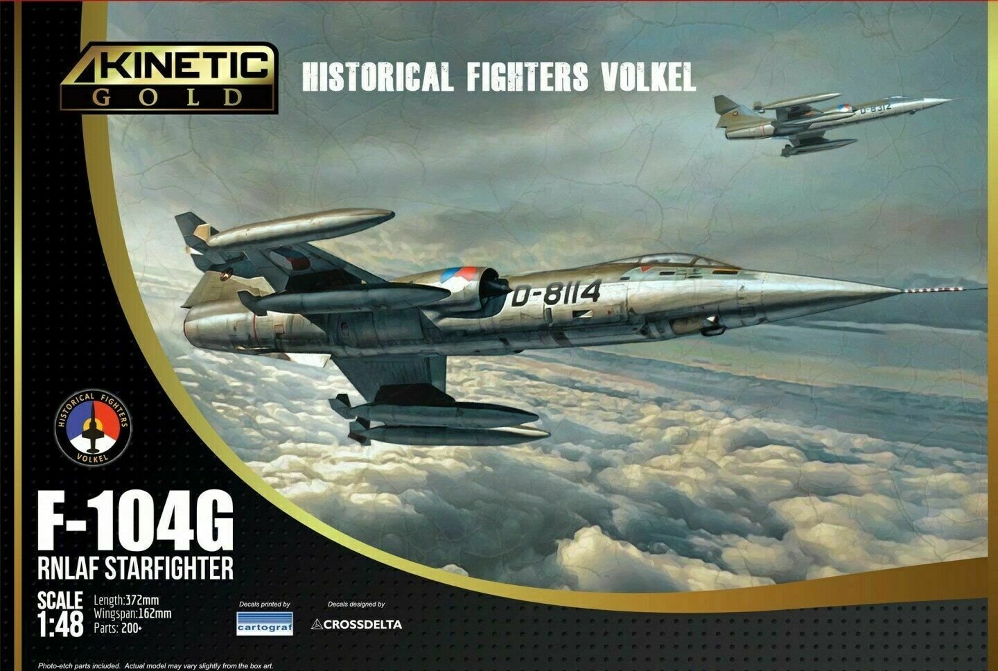 Kinetic - F-104G RNLAF Starfighter Volkel 1:48