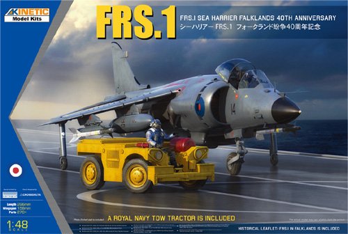 Kinetic - Sea Harrier FRS.1 Falklands 40th w/ 1:48