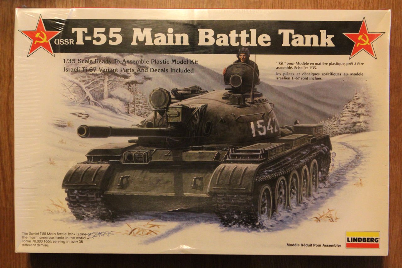 Lindberg - Ussr T-55 Tank 1:35